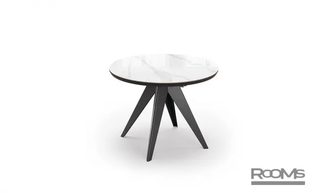 Стол ELLIS 100 Fresco Ceramic LUX /BK
