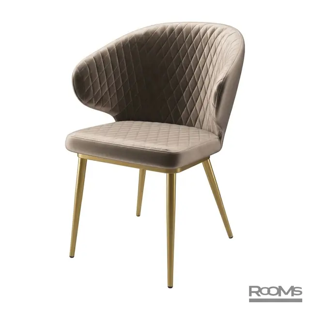 Стул ROB CAPPUCCINO DIVA 5 GOLD