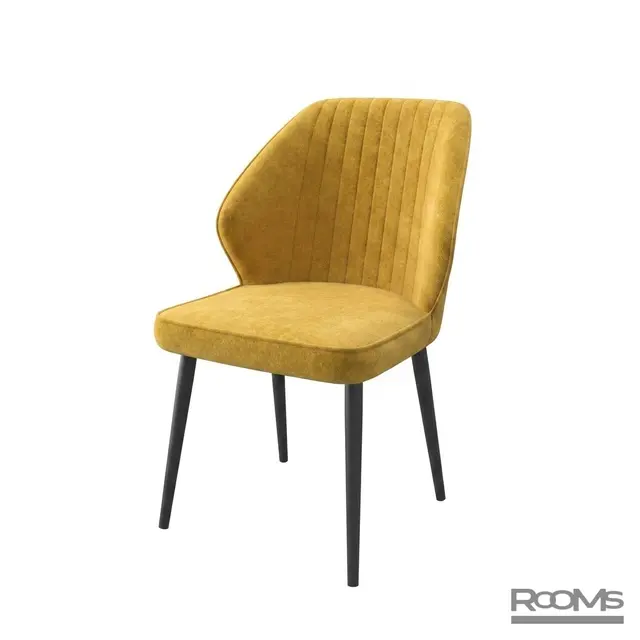 Стул MICHAEL YELLOW BRANDY 16 BK