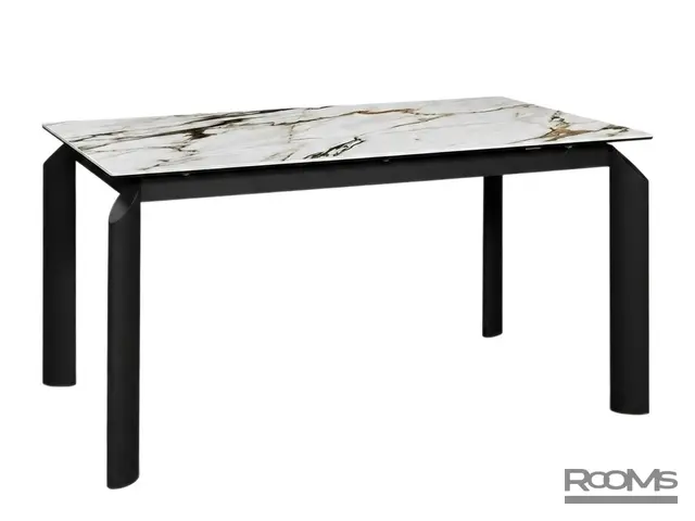 Үстел TOSCANA 140 GOLD CER/BK