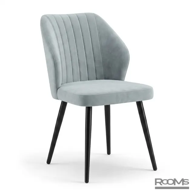 Стул РОССО LIGHT GREY ALIA 12 BK
