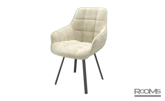Стул ROMEO MILK BRANDY 2 BK