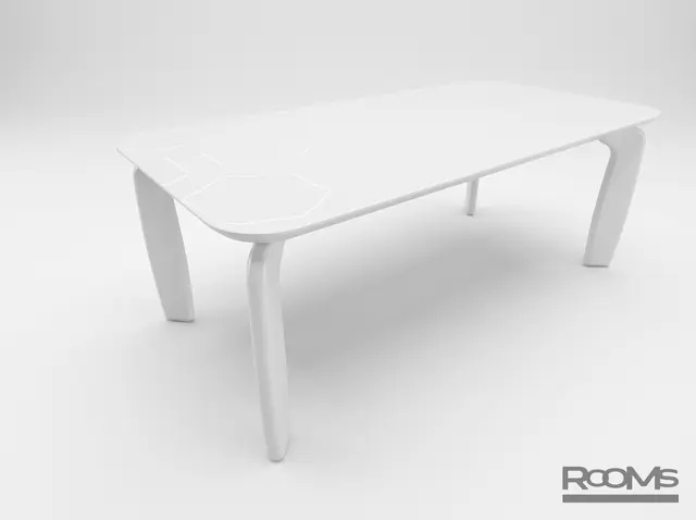 Стол RONDA 200 WHITE WD