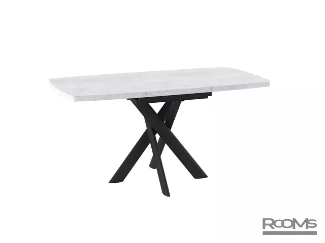Table LEONEL 110 GREY SLATE/BK
