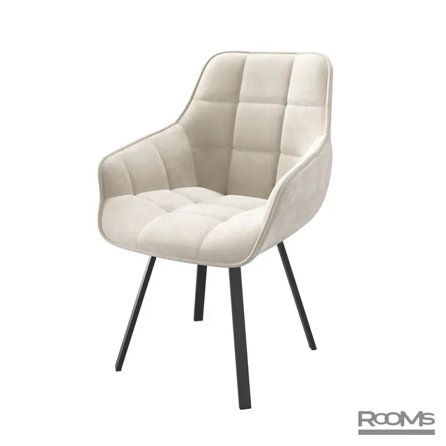 Стул ROMEO CREAM BRANDY 3 BK