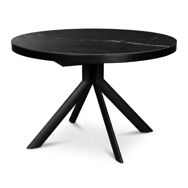Стол ALFA 120 NERO CER/BK