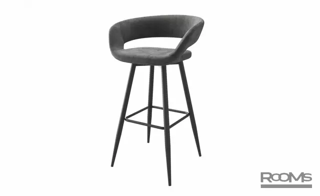 Стул барный BARNY-R 700 ANTRACITE BRANDY 28 BK