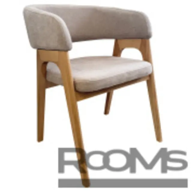 Chair LINDA/AL tin oak/5297 BC/111 WD