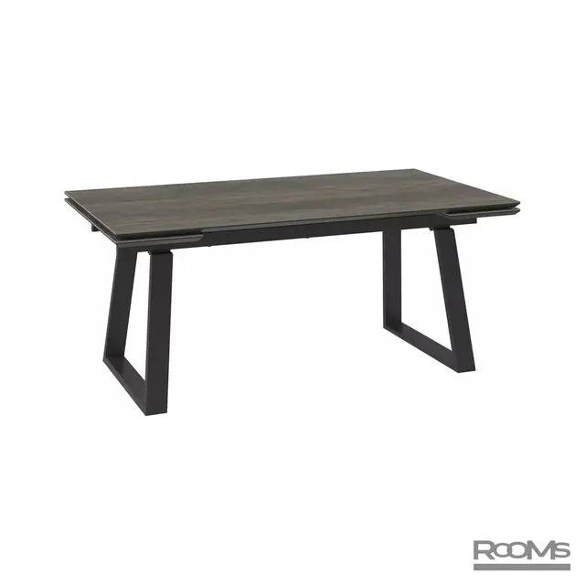 Үстел MILANA 180 OAK VINTAGE PREMIUM CER/BK