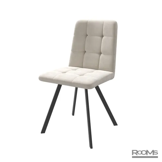 Стул ROMMY CREAM BRANDY 3 BK