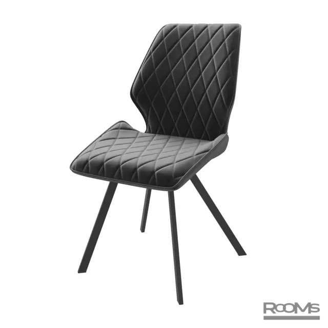 Стул RAFAEL-R HEMATITE DIVA 10 BK