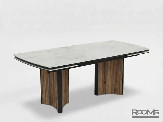 Үстел Страдивари 180 BRECHA CREMA ELEGANCE CER/BK