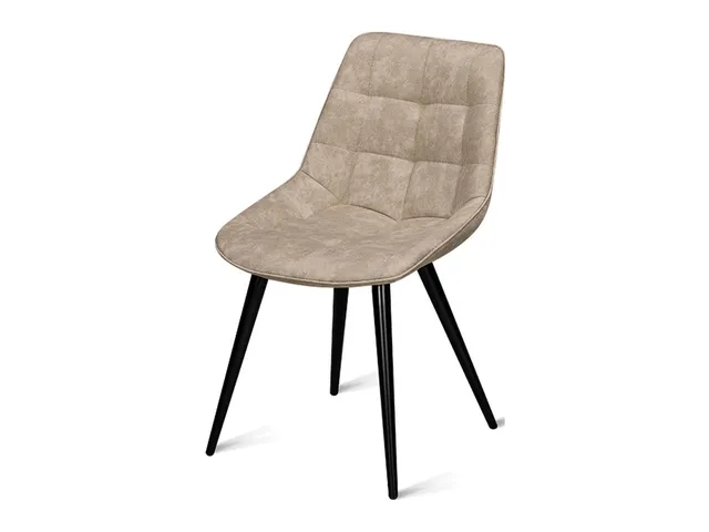 Стул B607 COW LATTE BK