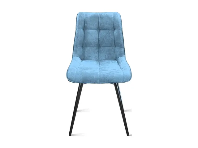Стул B105-M LIGHT BLUE VL60 BK