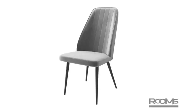 Стул LEONARD STEEL DIVA 09 BK (M)