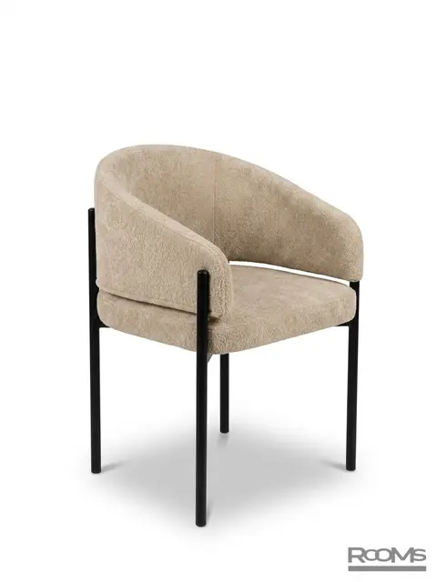 Стул NICOL PLUSH 9 BEIGE,BK VD