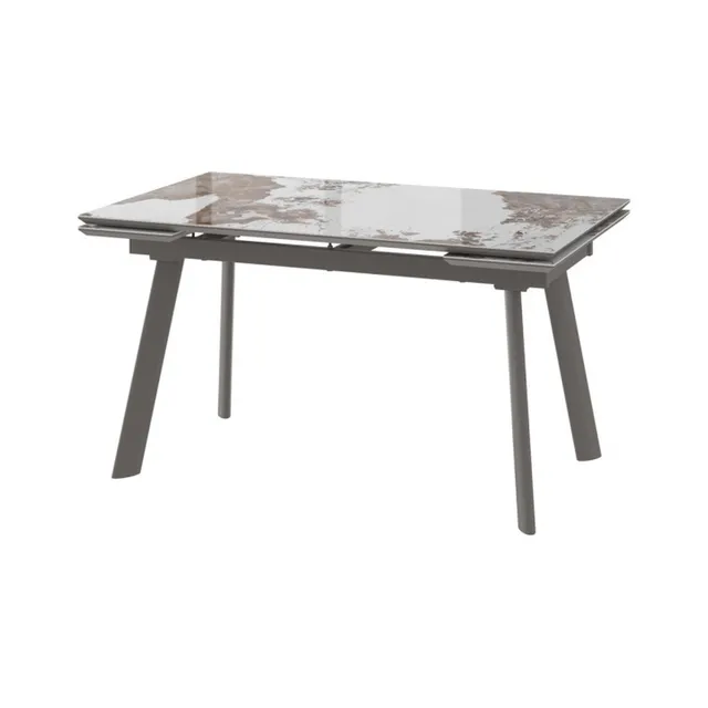 Стол MILANA FOUR 140 PANDORA GLOSS ST CER/LT