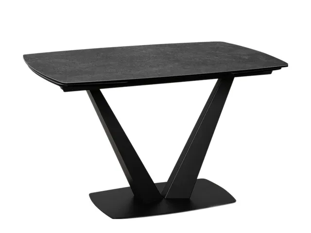 Стол CHALET 120 CARBON CER/BK