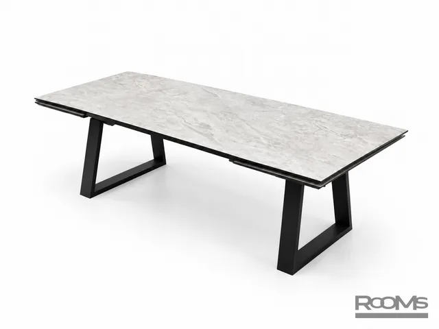 Table ALTEZA 200 LIGHT STONE - COMPAKT CER/BK