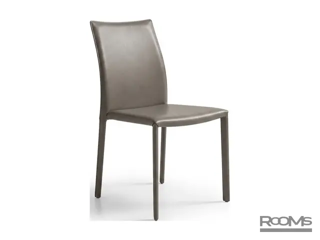 Стул ROLF (DC-425, RL-025) TAUPE КОЖА LT