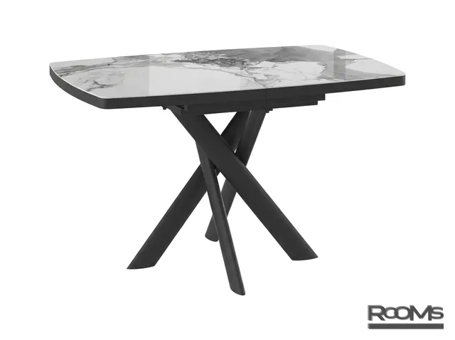 Стол АРИЗОНА 130 PANDORA CER/BK