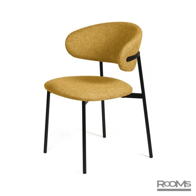 Стул ADELE YELLOW WELLTON 560 BK VD