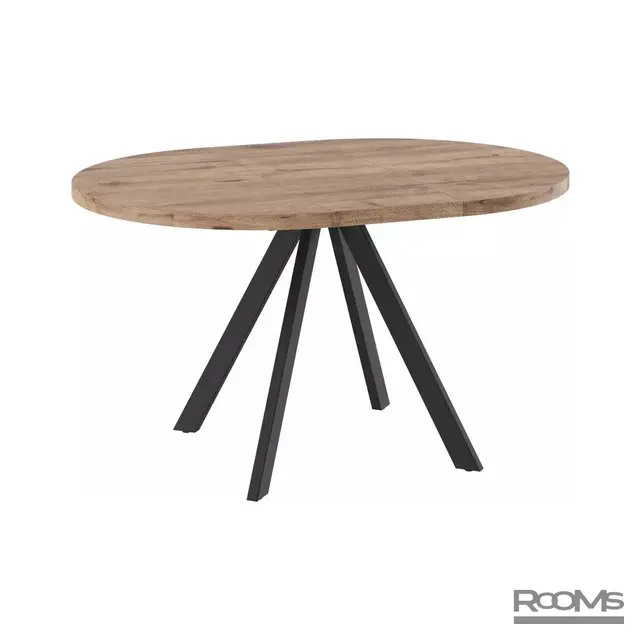 Table RONDO 100 WELLINGTON OAK/BK