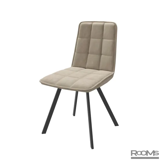 Стул ROM-R LATTE KIPRUS 2 BK (D) 43см
