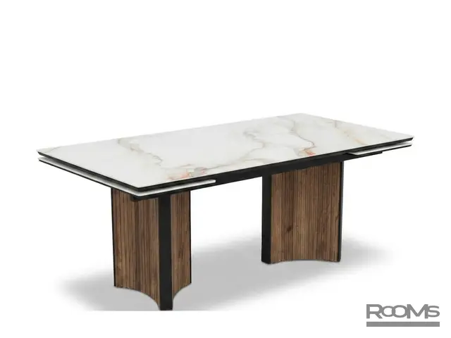 Үстел Страдивари 180 BELDIA BIANCO ELEGANT CER/BK
