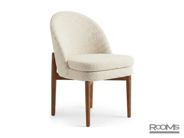 Chair MAKAO (DC-933E, JS2117-2) WHITE BOUCLE WD