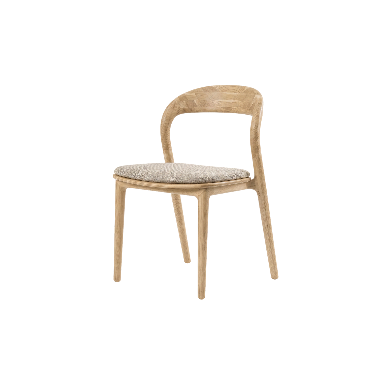 Стул Милина комфорт, Бесцветный матовый/Belkraft Piano 4