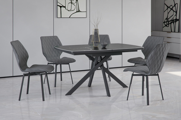 Стол DALLAS 140 NERO CER