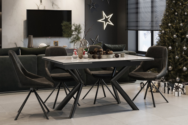 Стол RIO 140 ONIX CER																														