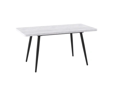 Стол BORG RADIAL-140, раздвижной 140(180)х85, СЕРЫЙ СЛАНЕЦ/ЧЕРНЫЙ) BORG RADIAL 140