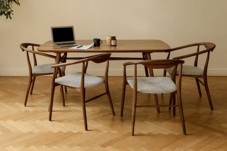 Стол Тайфун 140х91х76 Бесцветный матовый