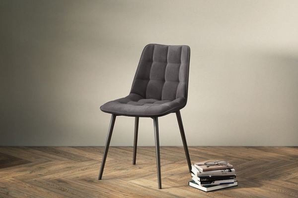 Стул B105 DARK GREY VL18 BK