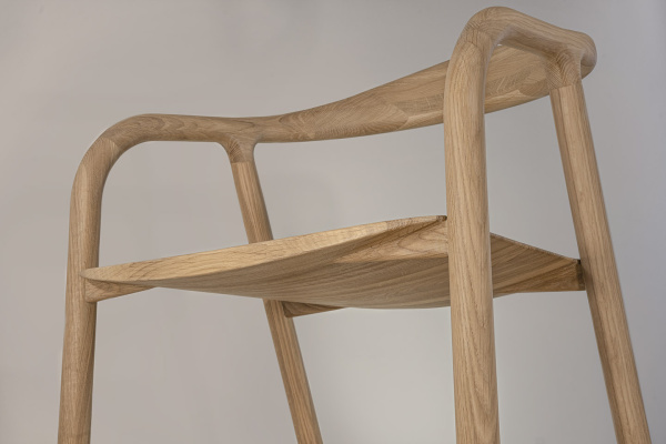 Стул Био, Бесцветный матовый