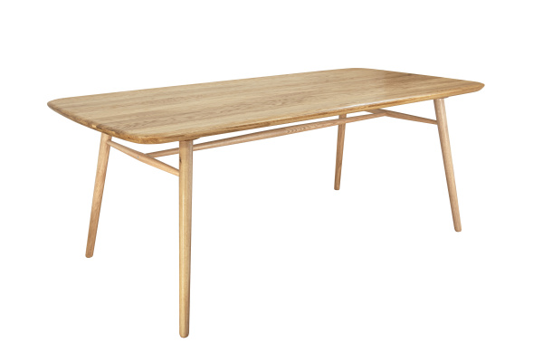 Стол Тайфун 200х91х76, Бесцветный матовый