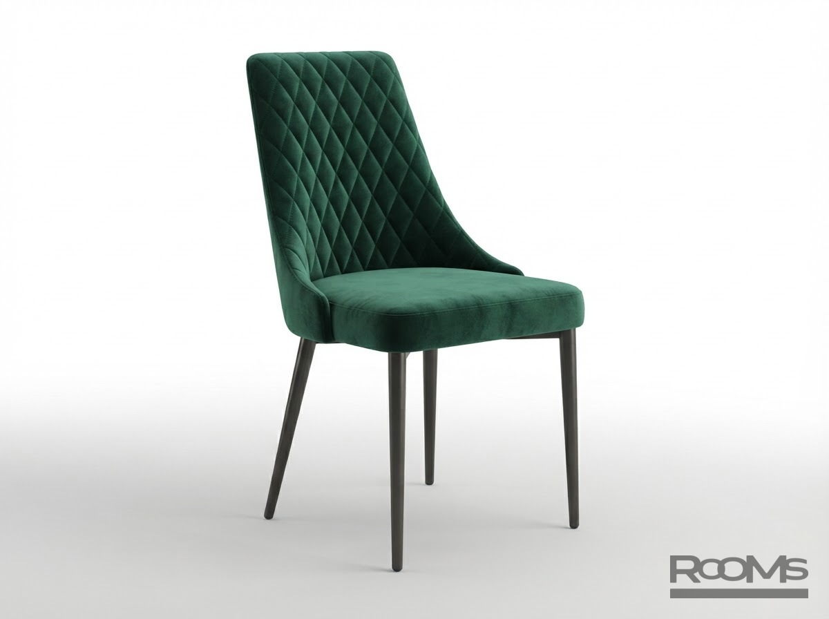 Стул B240 DARK GREEN VL65 BK VD
