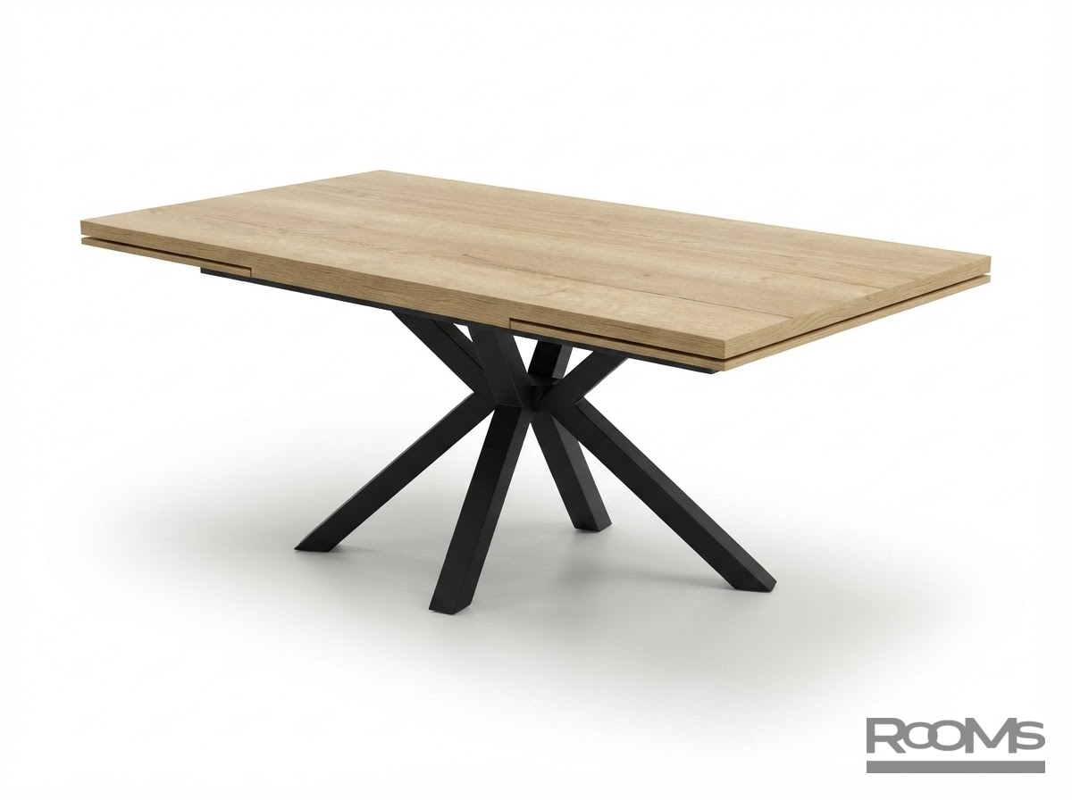 Үстел AXEL 120 White Oak/BK