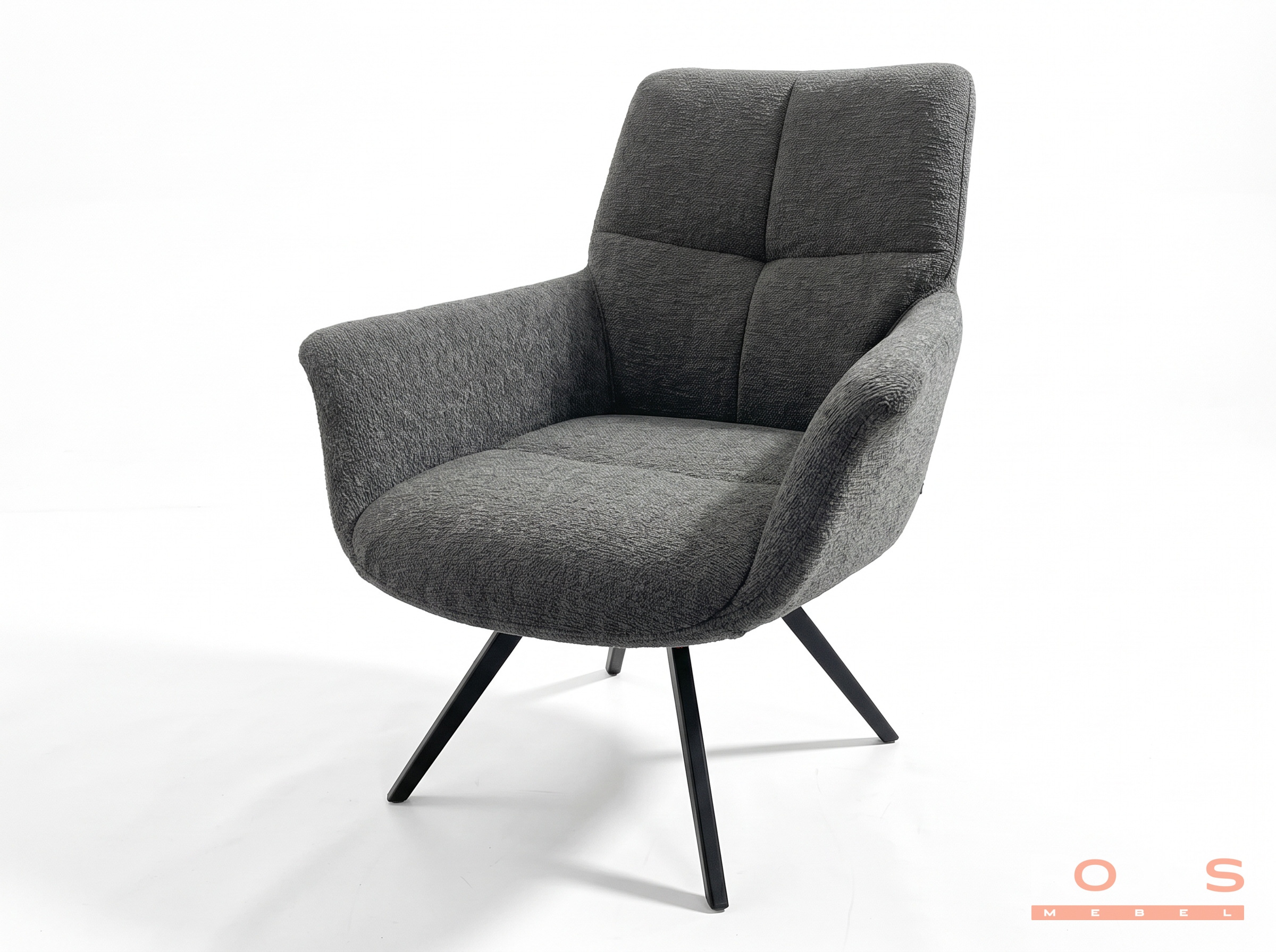 Стул B826-M GARDA DARK GREY BK