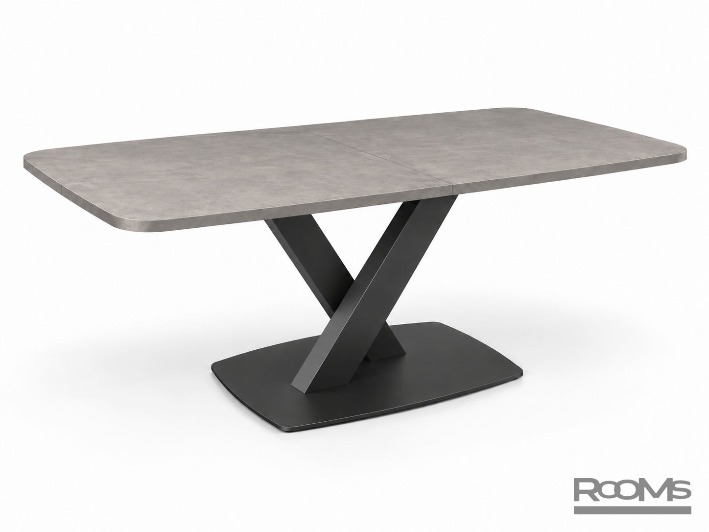 Table ANTON 140 SMOKY CERAMIC/BK