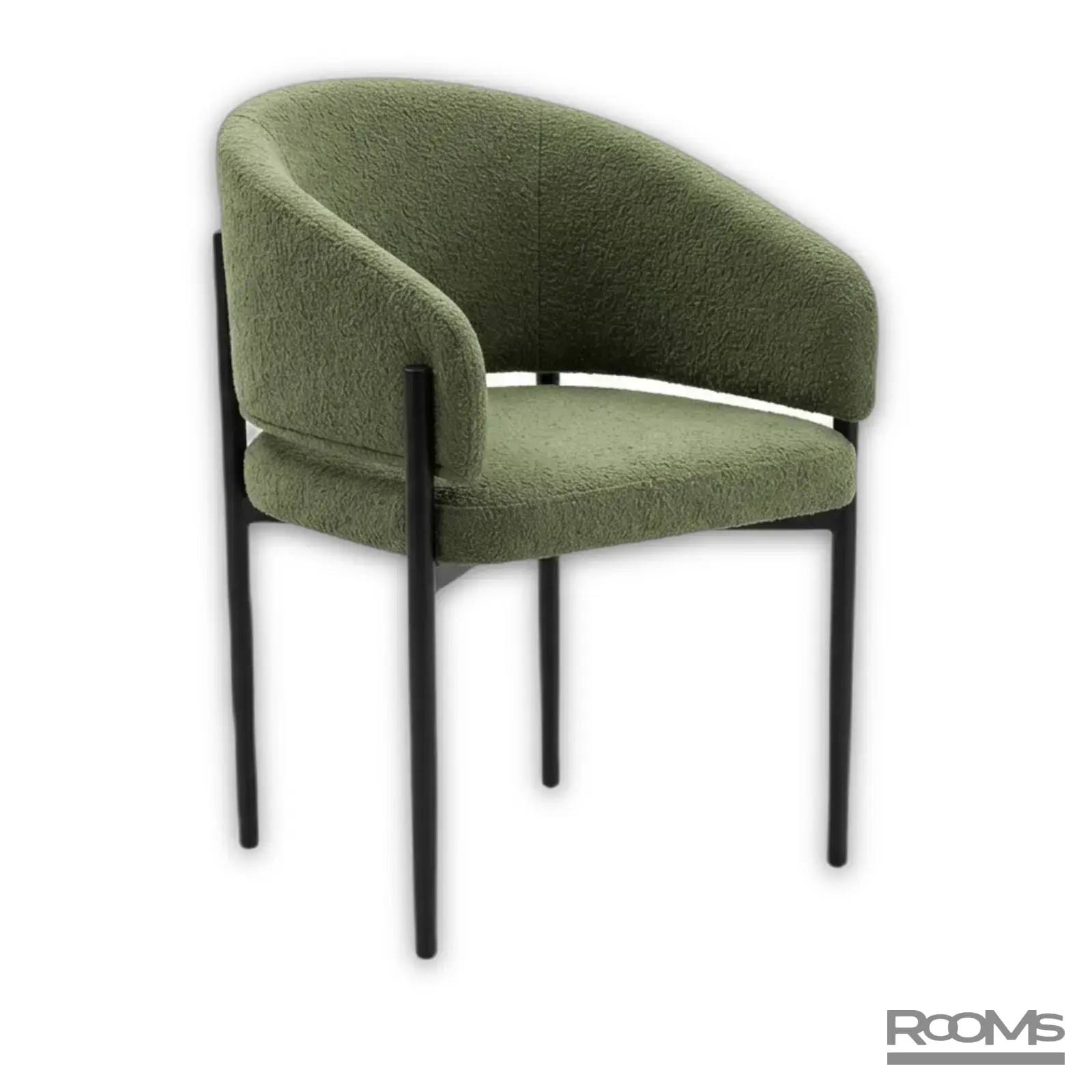 Орындық NICOL PLUSH 15 GREEN,BK,VD